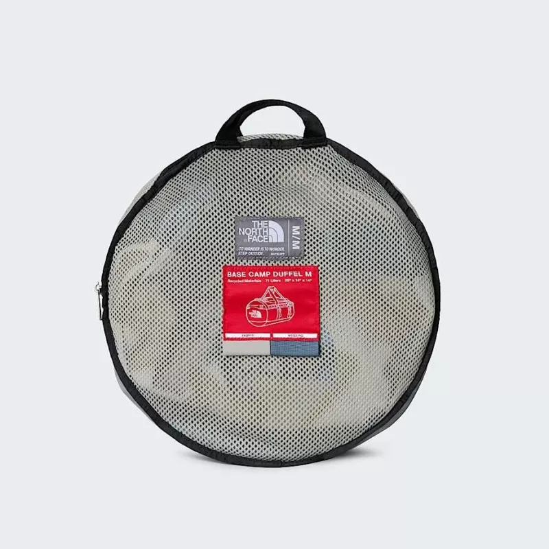 Ceļojumu soma The North Face Base Camp Duffel M - akmens plātne/granīta pelēks