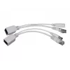 PoE adapteris Gembird PP12-POE-0.15M-W