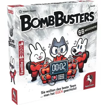 Galda spēle Pegasus Spiele Pegasus Bomb Busters (Spiel des Jahres 2025) – ģimenes stratēģijas spēle