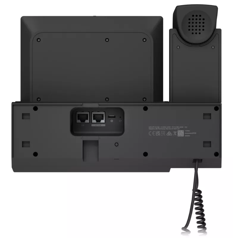 IP tālrunis UBIQUITI G3 Touch Wall — 7 collu 1280×800 displejs, 32 GB atmiņa, 5 MP kamera, Gigabit Ethernet, Wi‑Fi (802.11a/b/g/n/ac), melns