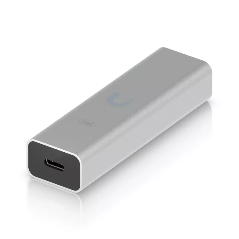 Ubiquiti Plug-and-play, Ethernet bezvadu 5GbE tīkla savienojums (UACC-ADAPTER-RJ45-USBC-5GE)