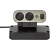 Power Extension Brennenstuhl 1153580210 2m 9 AC Outlets Indoor Melns Silver