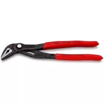 Regulējamas sūkņa knaibles Knipex Cobra ES 87 51 250 — spīļu ietilpība 250 mm