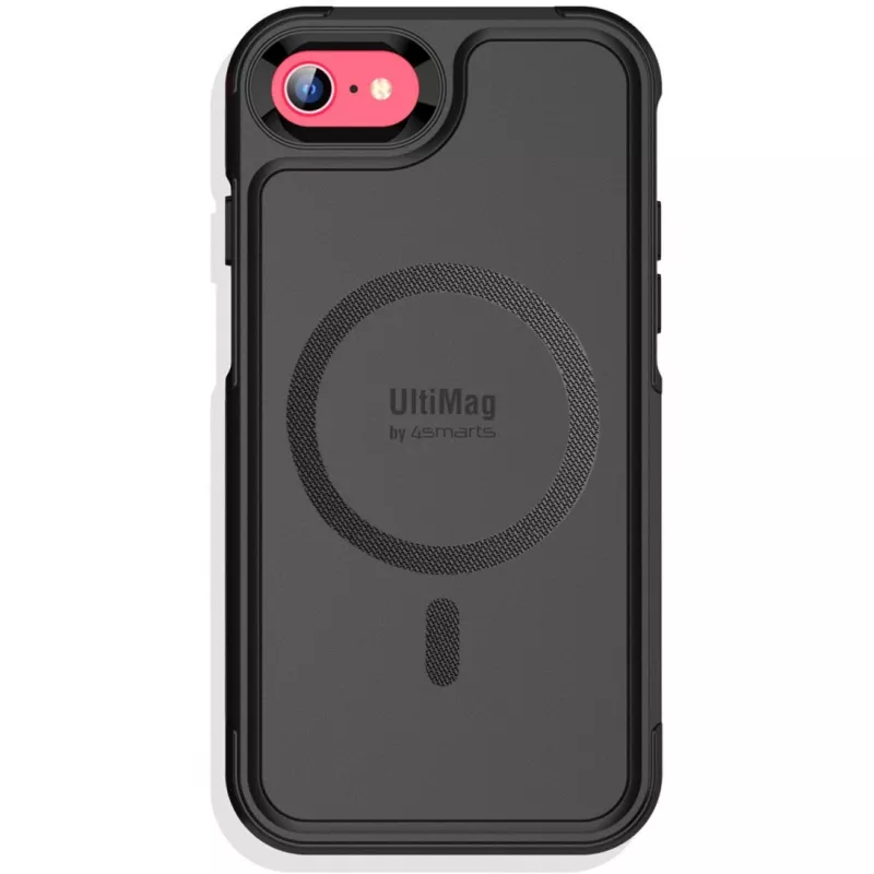 4smarts 452042 - Vāciņš - Apple - iPhone SE3 / SE2 / 8 / 7 - 11,9 cm (4,7 collas) - Melns