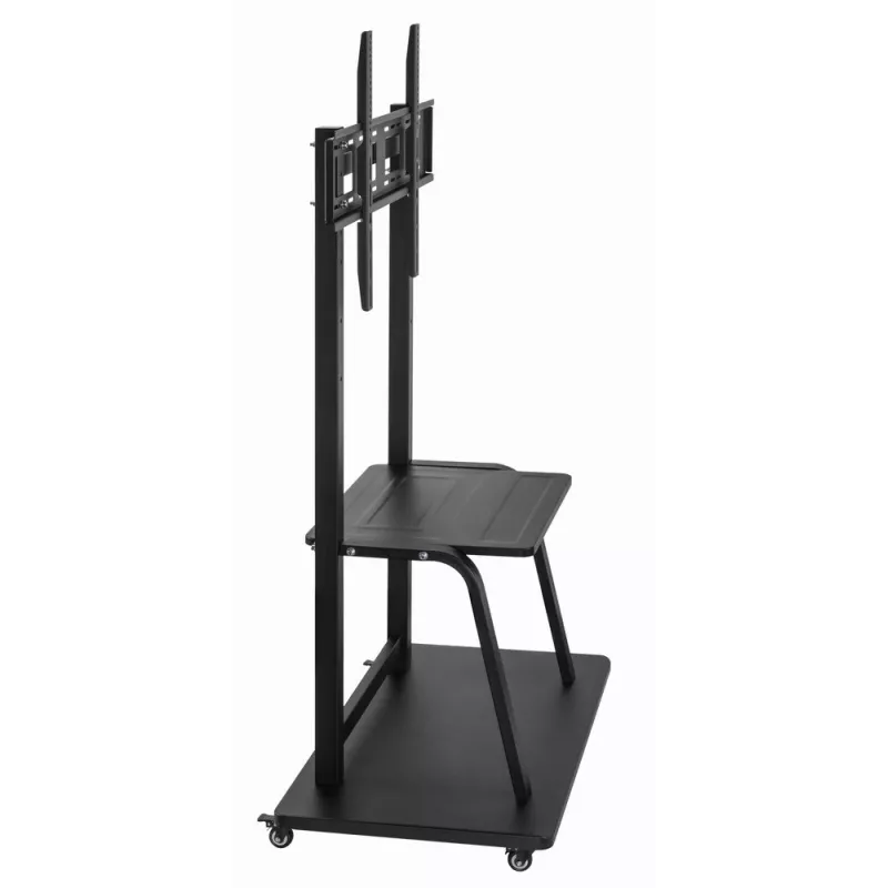 Gembird TVS-100F-01 statīvs izkārtņu displejiem 2.54 m (100) Melns