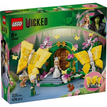 LEGO būvkomplekts Wicked 75688 Glindanas kāzu diena — tematisks komplekts, modelis 75688