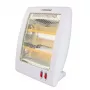 Kvarca elektriskais telpu sildītājs ESPERANZA EHH010 400W/800W, balts, 1,2 m vads, pogas, regulējams termostats
