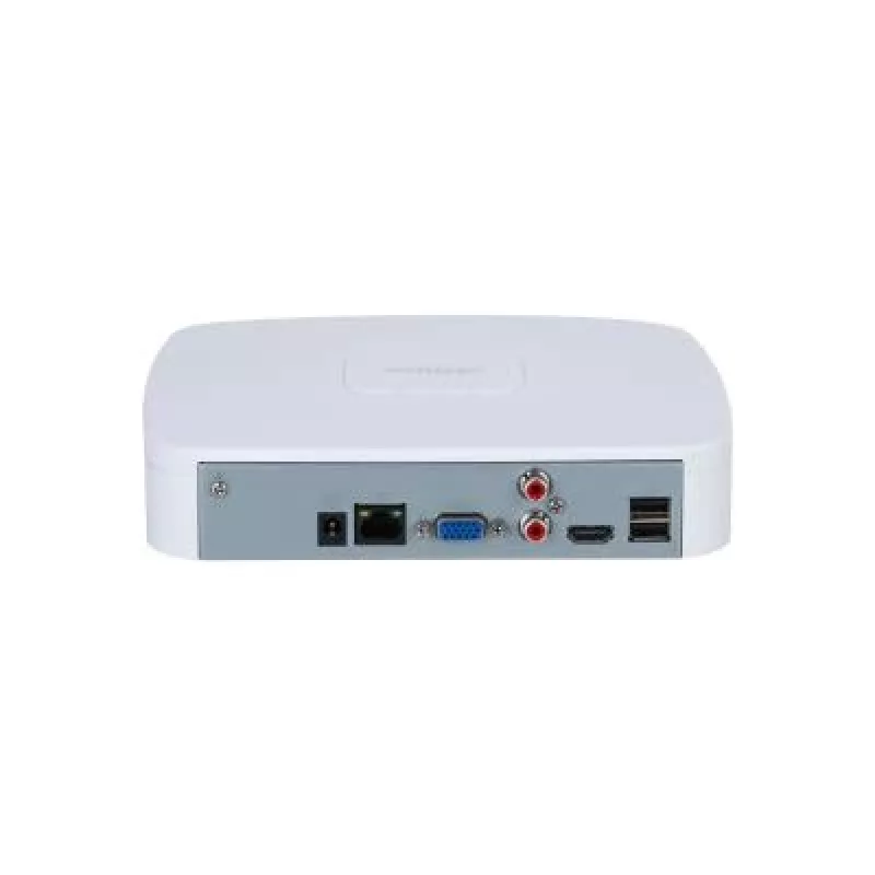 Tīkla video ierakstītājs DAHUA NVR2104-S3 4 kanālu, 1U, SATA HDD līdz 16 TB, 1080p/720p, 12V/1.5A, Balts