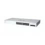 Pārvaldāms L2 Gigabitu Ethernet slēdzis Cisco CBS220-24T-4G — 24x 10/100/1000 RJ-45, 4x SFP, 1U, 56 Gbit/s