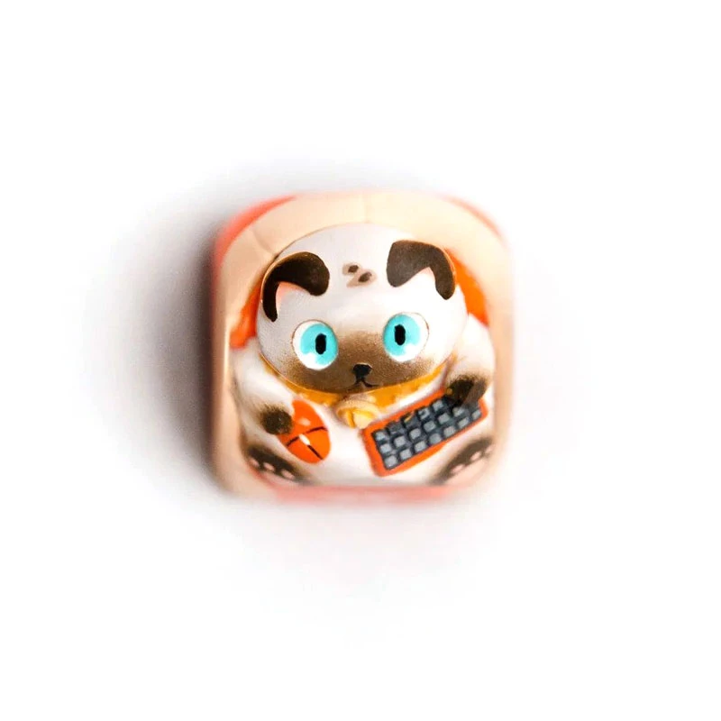 Fnatic Artisan Keycap Loeya taustiņa vāciņš, oranžs