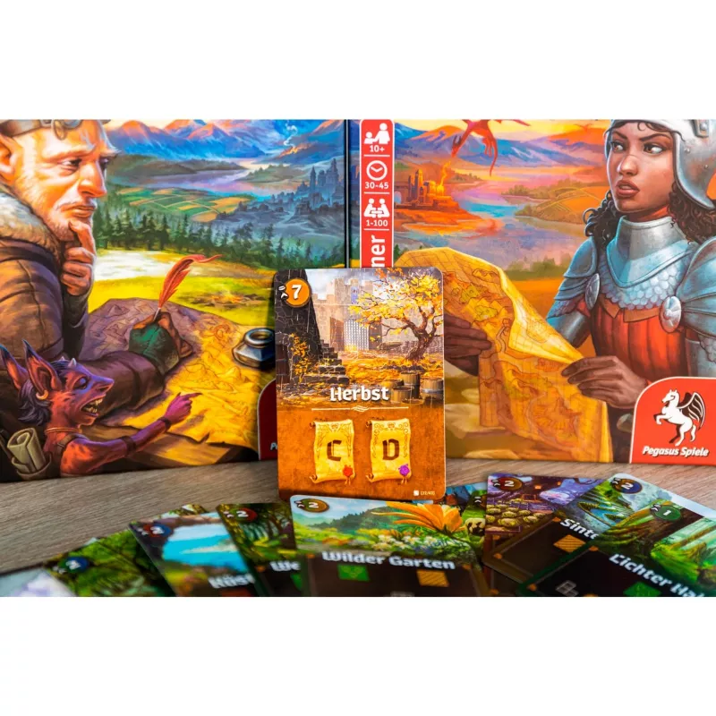 Pegasus Spiele Die Kartographin galda spēle