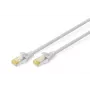 Tīkla kabelis Digitus CAT 6A S/FTP RJ-45 Cat6a 1,5m pelēks