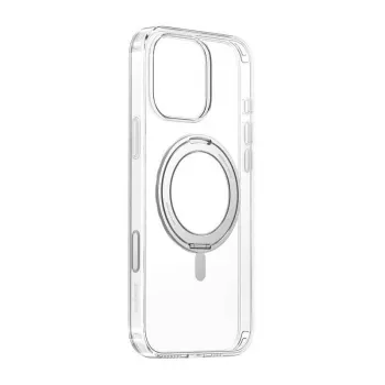 Magnētiskais maciņš Baseus SkyRing 360° iPhone 16 Pro — caurspīdīgs, magnētiskais gredzens 360°