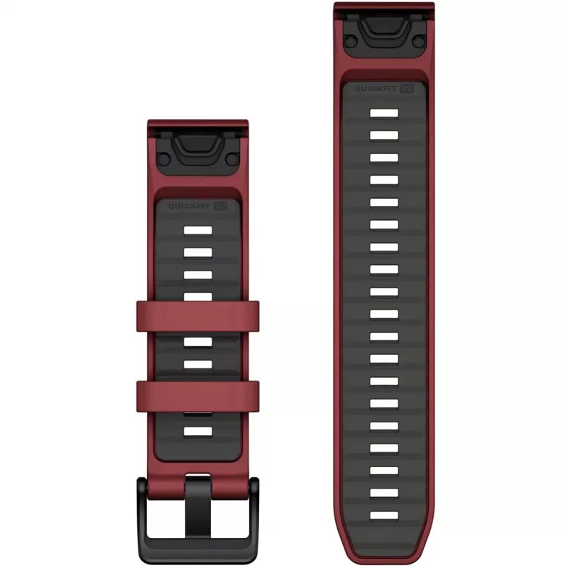 Siksniņa Garmin QuickFit 010-13392-06 Graphite Red