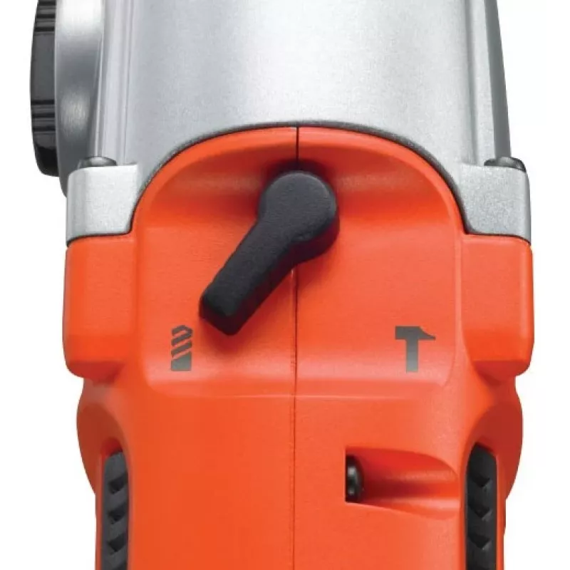 1100W 13mm Melns+DECKER triecienurbjmašīna