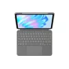 Logitech Combo Touch tastatūra QWERTY UK English Smart Connector pelēka