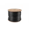 Lanberg LCU6-21CU-0305-BK tīkla kabelis melns 305 m Cat6 U/UTP (UTP) āra