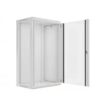 Lanberg WF01-6422-10S rack cabinet 22U Wall mounted rack pelēka
