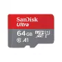 Flash atmiņa SanDisk 64 GB MicroSDHC UHS-I SDSQUNR-064G-GN6TA