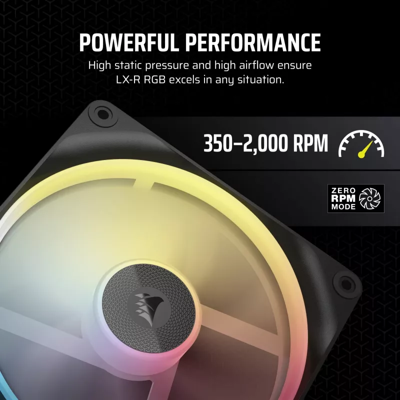Ventilators Corsair iCUE LINK LX140-R RGB