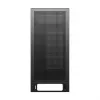 DeepCool CH170 PLUS Tower Melns — micro-ATX/mini-ITX korpusa korpuss, rūdīta stikla logs, USB-C, augšējais barošanas bloka novietojums
