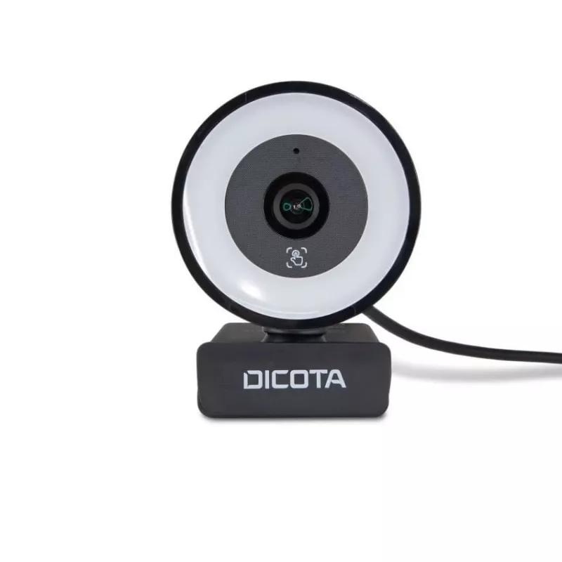 Webkamera DICOTA D32066 5 MP 2592 x 1944 pikseļi USB 2.0 Melna