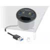 Galddatora iebūvējamais centrs USB DeLOCK 3 portu 62794