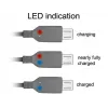 USB kabelis DeLOCK USB 2.0-A - USB micro-B 1.5m