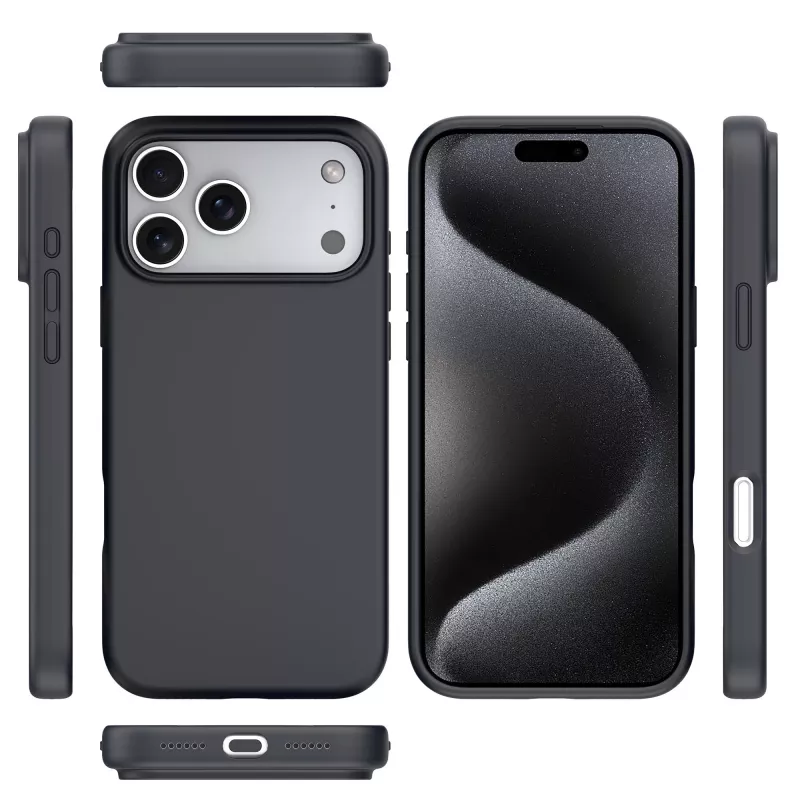 StyleShell SHOCK (Melns, iPhone 17 Pro Max)