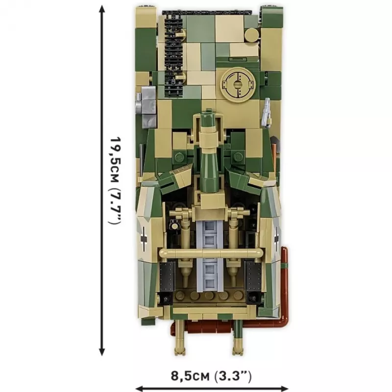 Konstrukcijas modelis Cobi SD.KFZ.138/1 Grille, 720 gab., vitrīnas modelis