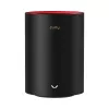 Cudy M3000 divjoslu (2,4 GHz / 5 GHz) Wi-Fi 6 (802.11ax) melns, sarkans 1 iekšējā