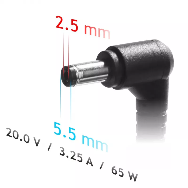 Akyga AK-ND-17 strāvas adapteris / pārveidotājs iekštelpām 65 W melns