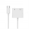 Kabeļa savienotāju pārveidotājs Gembird A-CM-3.5FP-01 — CDLA USB Type-C uz 4 kontaktu 3,5 mm