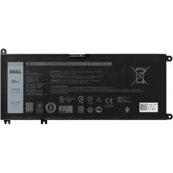 Dell 56 Wh 4 elementu klēpjdatora baterija, saderīga ar atlasītiem Dell modeļiem (MPN 451-BCOK)