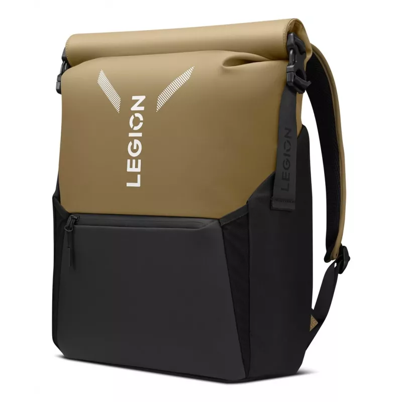 Portatīvā datora mugursoma Lenovo GX41U39298 40,6 cm (16 collu) piezīmjdatoriem, Neilons/Poliesters, 25 L, Melna/Dzeltena