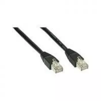 Wentronic Goobay CAT 5e komutācijas kabelis, U/UTP, melns, 30 m - CCA vara maisījums (68650)