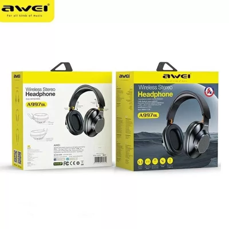 Bluetooth Headphone Awei A997BL