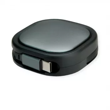 ROLINE USB2.0 Aufrollbares kabelis C-C ST/ST 1.2m - Kabelis - Digitāls/Dati (11.02.8420)