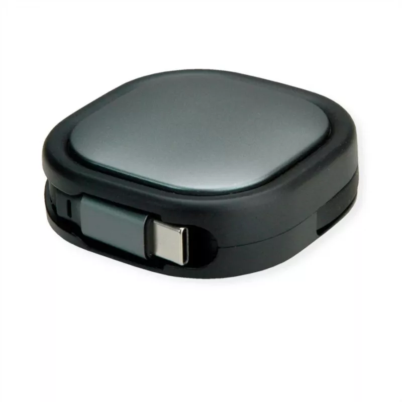 ROLINE USB2.0 Aufrollbares kabelis C-C ST/ST 1.2m - Kabelis - Digitāls/Dati (11.02.8420)