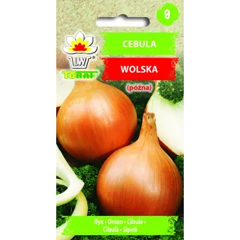 Wolska Onion Toraf dārzeņu sēklas, 5g iepakojums
