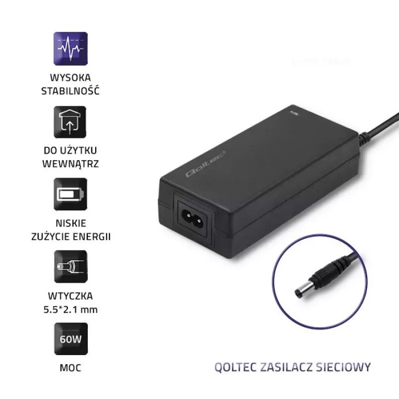 Strāvas adapteris Qoltec 50796