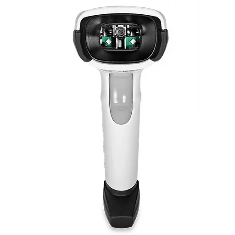 Zebra DS2208 Rokas svītrkodu lasītājs 1D/2D LED Melns, Balts
