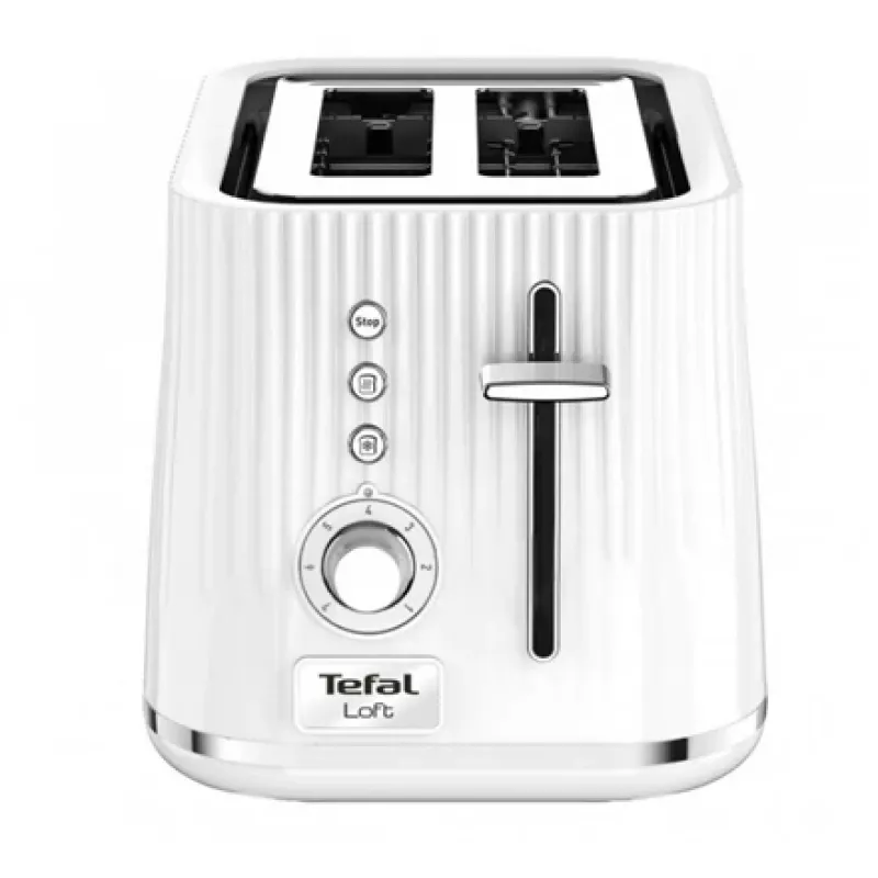 Tefal Loft TT7611 7 2 slice(s) Chrome, balta