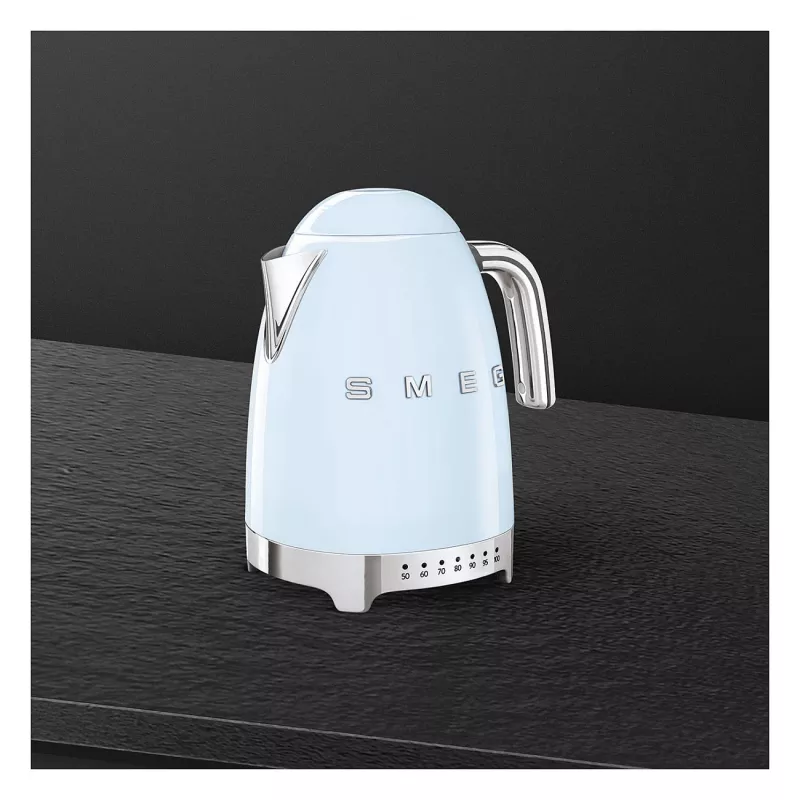 SMEG Electric Kettle 50s Style KLF04PBEU, Pastel Zils