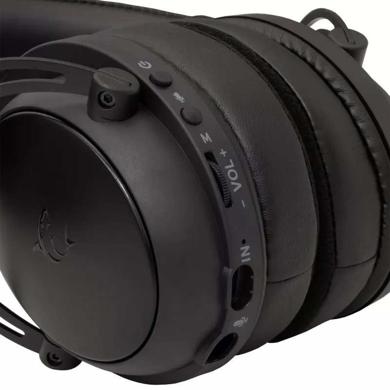 Austiņas White Shark WGH-2443 Gorilla Pro Melns