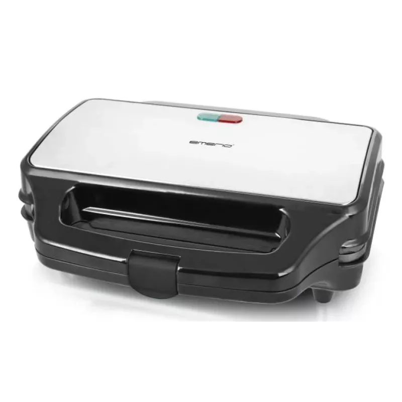 Sviestmaižu automāts Emerio ST-109562.17 900 W melns sudrabains