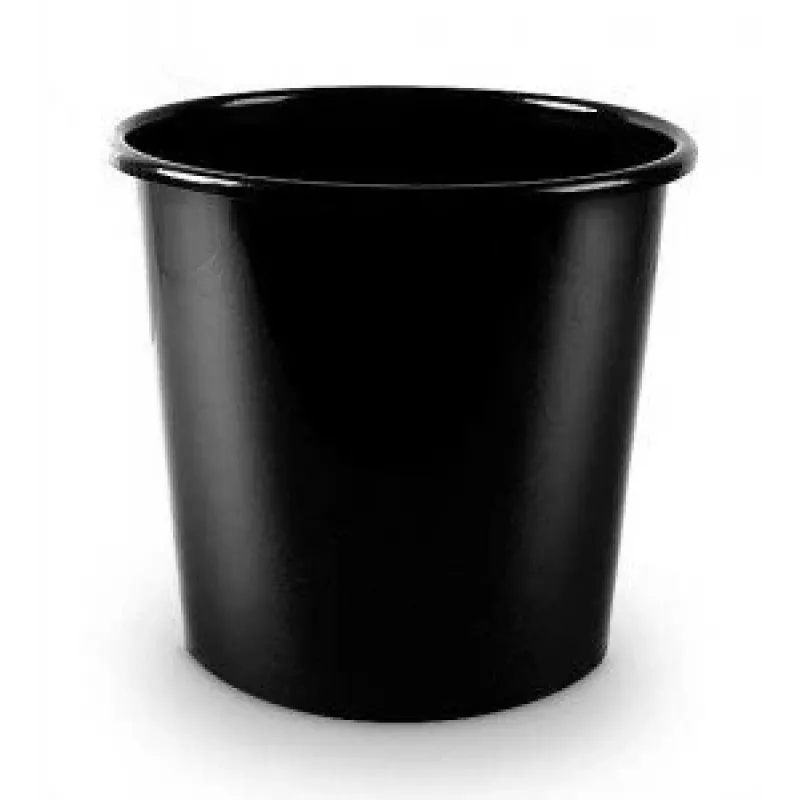 Atkritumu tvertne Forpus, 11 l, melna, plastmasa