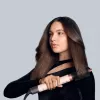Airwrap Co-anda2x Straight + Wavy, Multistyler krēmkrāsā/rozā zeltā, Bluetooth, 1,700 W