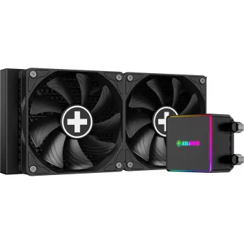 Xilence LiQuRizer RGB XC982 procesora šķidruma dzesēšanas komplekts 12 cm melns