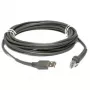 Motorola : Series A USB kabelis 4.5 m USB A Pelēks